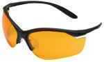 Howard Leight Industries Vapor II Glasses Black Frame Orange 10
